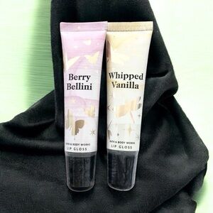 🆕Bath and Body Works Berry Bellini & Whipped Vanilla Lipgloss